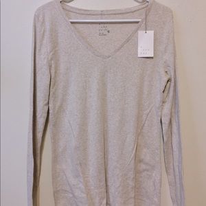 NWT A New Day V-Neck Long Sleeves